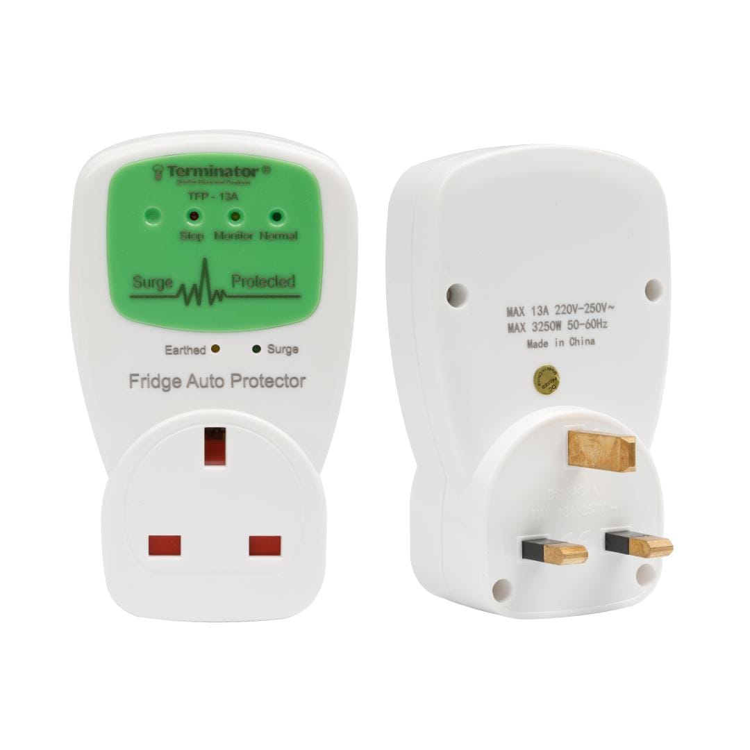 Terminator Power Management & Protection Terminator Fridge Guard Plug and Socket 13A - TFP-13A