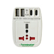 Terminator Power Management & Protection Terminator Multipin Universal Travel Adaptor With 4 USB - TTA 254UAC