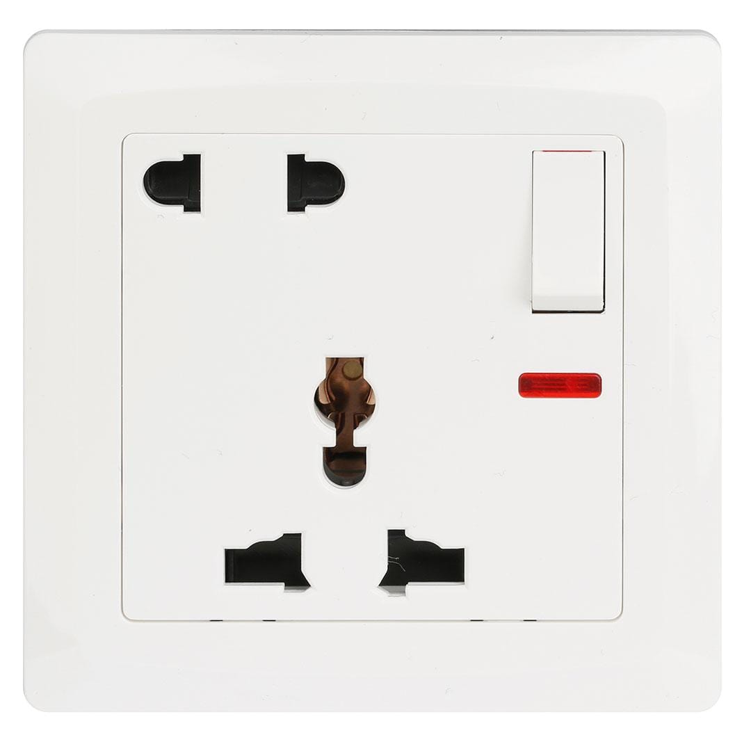 Terminator Switches & Sockets Terminator Universal Socket & One 2RP Socket Outlet - TWS 212D