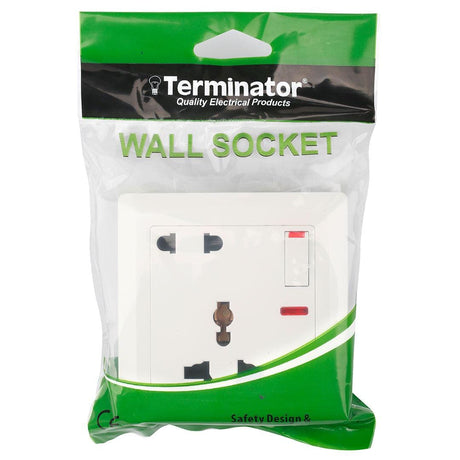 Terminator Switches & Sockets Terminator Universal Socket & One 2RP Socket Outlet - TWS 212D