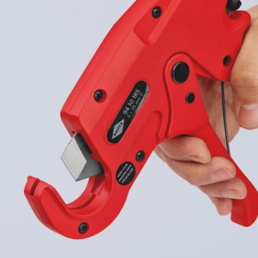 Knipex Plastic Pipe Cutter 185mm - K-9410185