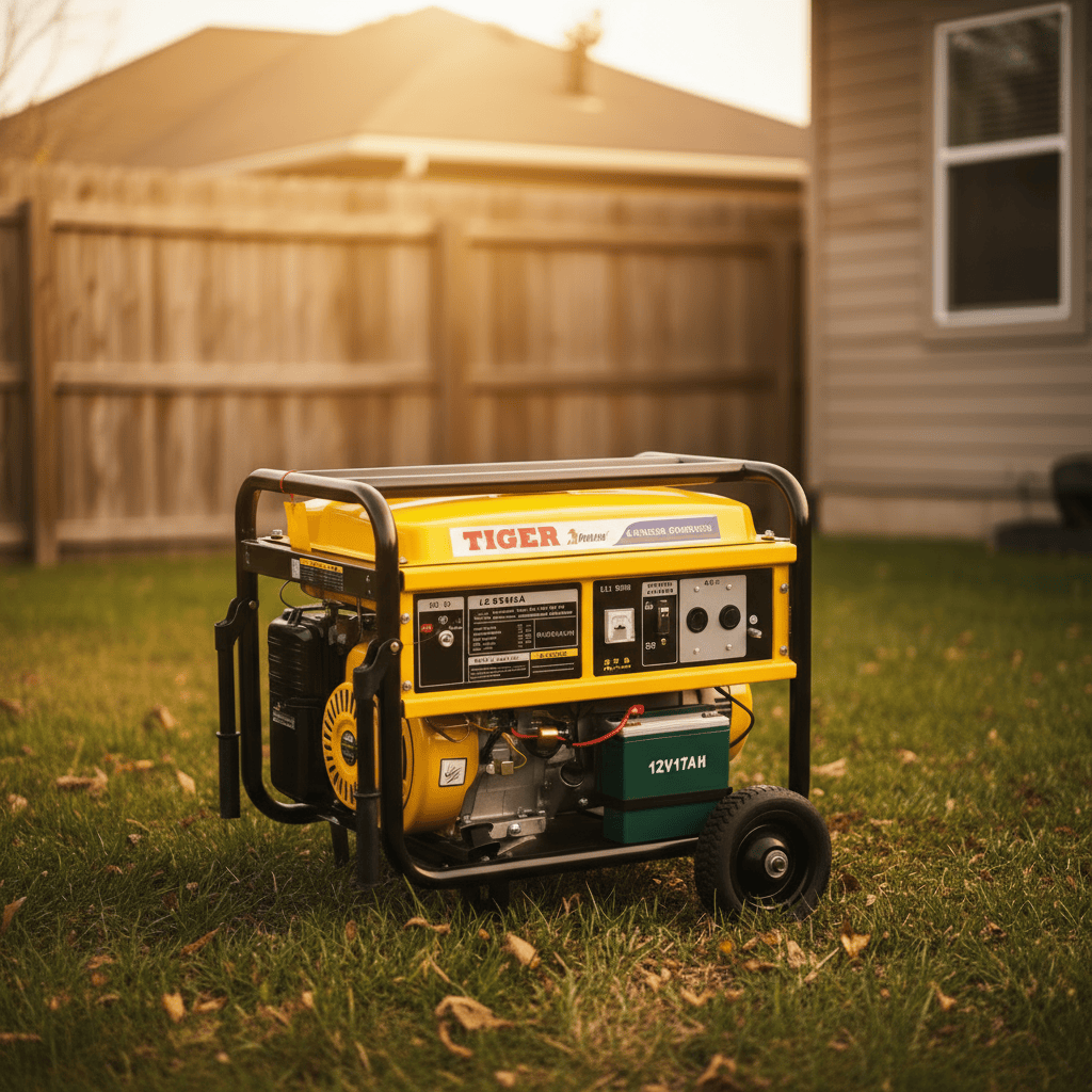 Tiger Generator Tiger Gasoline Generator 2.8KW -TVG4200AE-B-W