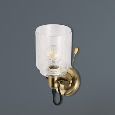 TKLD Pendant & Chandeliers Antique Clear Glass Max 60W Wall Lamp - E27