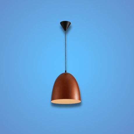 TKLD Pendant & Chandeliers Antique Copper Dome Metal  E27 Pendant Ceiling Light - D220/D300