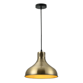 TKLD Pendant & Chandeliers Artisan Onion Brass Dome Pendant Light
