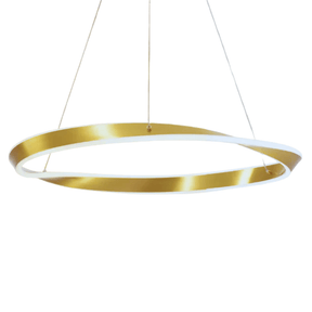 TKLD Pendant & Chandeliers Artistic Arc LED Pendant Full Bent Ring Ceiling Light - D450/D650