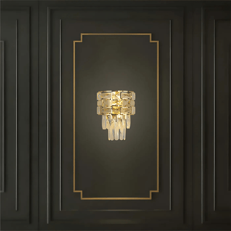 TKLD Wall & Sconce Lights Basketweave Crystal Chandelier Wall Light - 40W