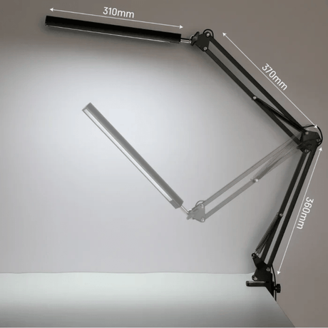 TKLD Table & Floor Lamps Black 1 Lamp LED Long Arm Dimming Desk Light - 10W