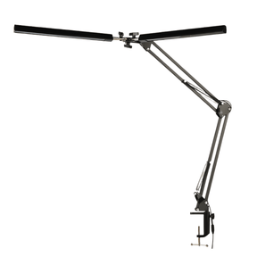 TKLD Table & Floor Lamps Black 2 Lamps LED Long Arm Dimming Desk Light - 2 x 10W