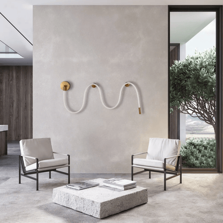 TKLD Pendant & Chandeliers Black and Bronze LED Wall Light 39345 - 3000K