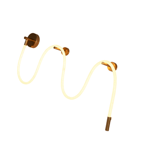 TKLD Pendant & Chandeliers Black and Bronze LED Wall Light 39345 - 3000K