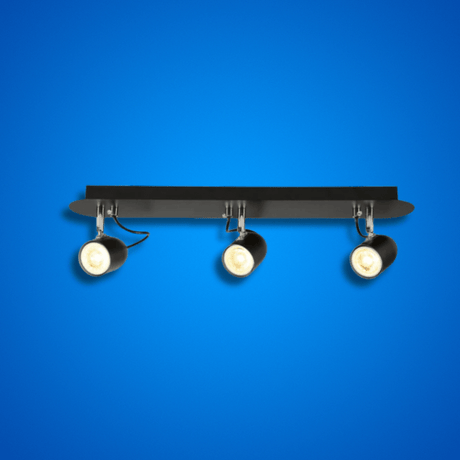 TKLD Wall & Sconce Lights Black Cone Shade Black Chrome Metal Body GU10 Ceiling and Wall Light