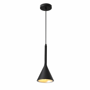 TKLD Pendant & Chandeliers Black Funnel Nordic Modern Metal E27 Ceiling Pendant Light