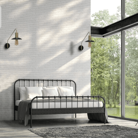 TKLD Wall & Sconce Lights Black Gold Metal Flat Wall Light E27 Fitting