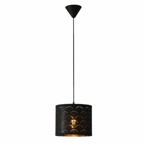 TKLD Pendant & Chandeliers Black Gold Shade Scandinavian Modern Pendant Ceiling Light - D250 mm/ D440 mm