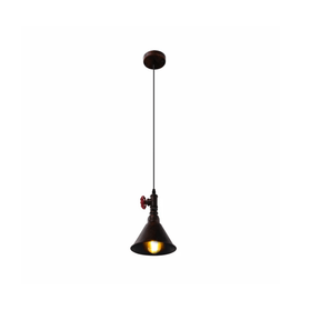 TKLD Pendant & Chandeliers Black Gules Metal Funnel Valve E27 Pendant Ceiling Light - Short/Long