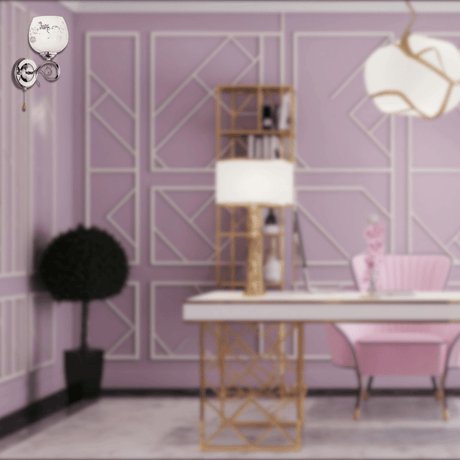 TKLD Pendant & Chandeliers Bra Modern 1xE27 Wall Light (ASYA-AVIZE) - M011-1
