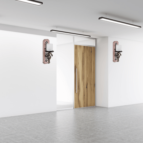 TKLD Pendant & Chandeliers Bra Old Wood E27 Wall Light (ASYA-AVIZE) - 8906-1W