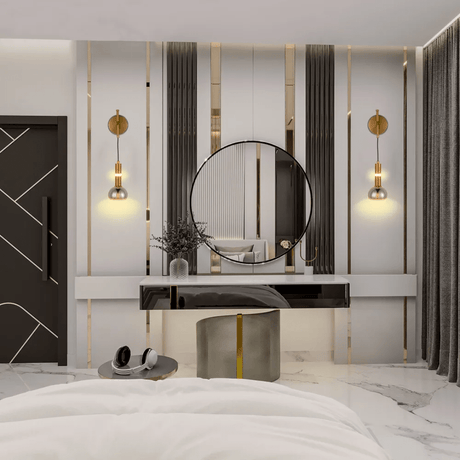 TKLD Pendant & Chandeliers Bronze 39311 1xG9+LED Wall Light - 3000K