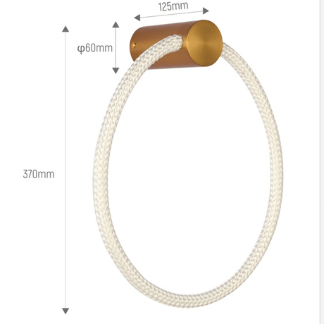 TKLD Pendant & Chandeliers Bronze LED Wall Light 39294 - 3000K