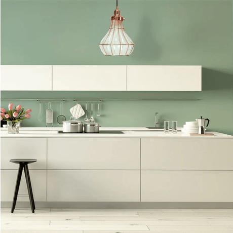 TKLD Pendant & Chandeliers Caged Copper Metal Clear Glass Schoolhouse E27 Pendant Ceiling Light