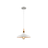 TKLD Pendant & Chandeliers Capo Black/White Flat Nordic Wood Metal E27 Pendant Ceiling Light  - 345 mm