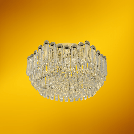 TKLD Pendant & Chandeliers Cascade Crystal Flush Chandelier Ceiling Light - 40W