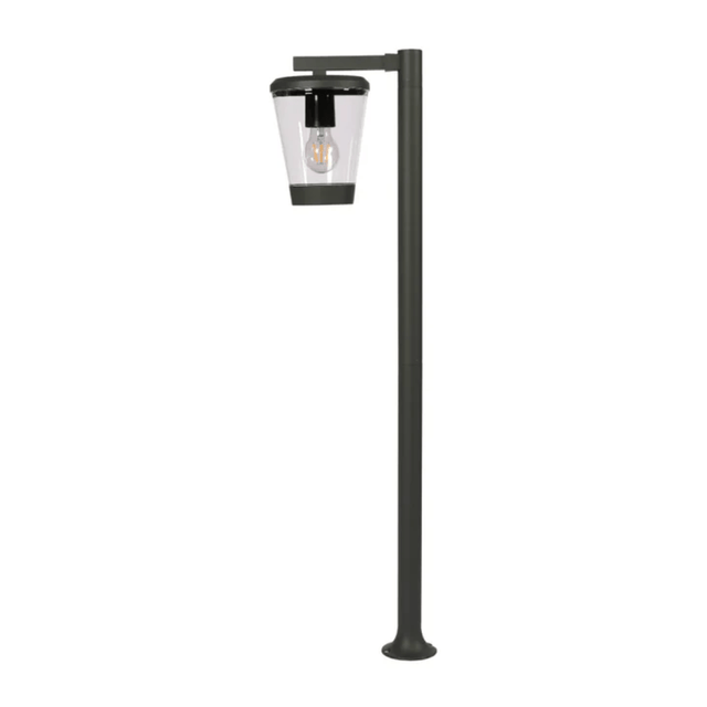 TKLD Outdoor Lighting Cavado Dark Grey Outdoor Pathway Bollard Lawn Light - 40W