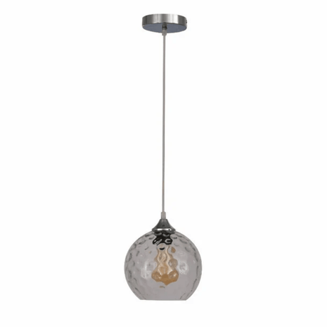 TKLD Pendant & Chandeliers Celestial Clear Dimpled Glass Globe Pendant Ceiling Light - D200mm/D250mm/300mm
