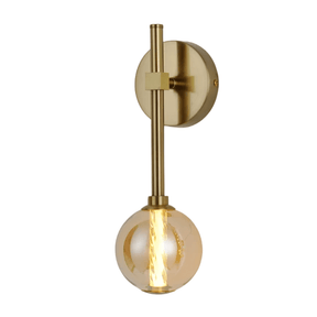 TKLD Pendant & Chandeliers Clear Glass LED 3000K Wall Light - 39308-1B