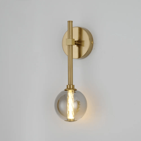 TKLD Pendant & Chandeliers Clear Glass LED 3000K Wall Light - 39308-1B