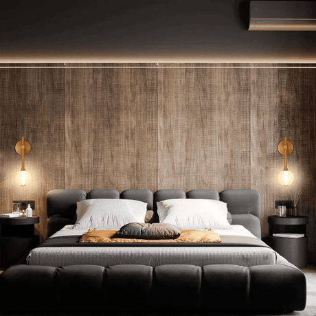 TKLD Pendant & Chandeliers Clear Glass LED 3000K Wall Light - 39308-1C
