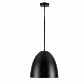 TKLD Pendant & Chandeliers Cone Morrocan Night Milkyway Black & Gold E27 Ceiling Pendant Light - 350mm
