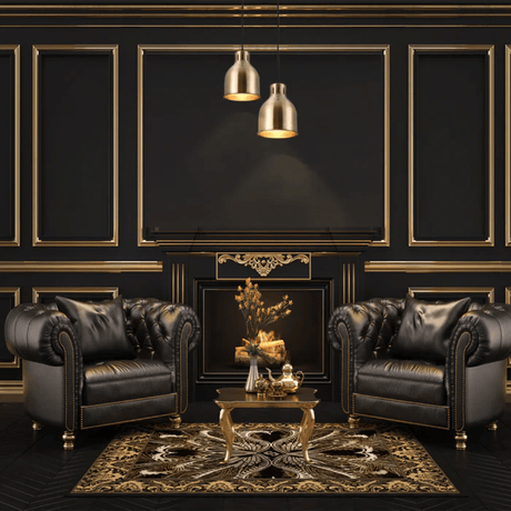 TKLD Pendant & Chandeliers Contemporary Dome-Topped Cylinder Pendant Light -  Copper/Brass/Dark Pewter