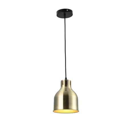 TKLD Pendant & Chandeliers Contemporary Dome-Topped Cylinder Pendant Light -  Copper/Brass/Dark Pewter