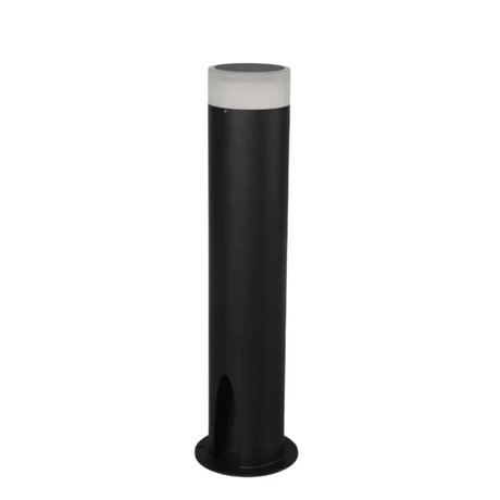 TKLD Outdoor Lighting Cortez Black Outdoor Garden Bollard Post Pathway Light - 10W