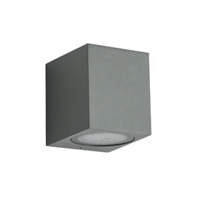 TKLD Wall & Sconce Lights Cuboid Grey 1 direction Wall Lamp GU10 - IP44