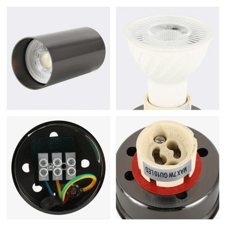 TKLD Ceiling Lights Cylinder Fixed Downlight Surface Mount - GU10