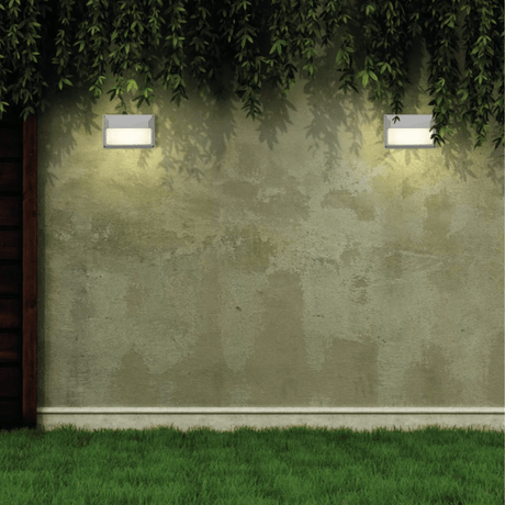 TKLD Wall & Sconce Lights Diecast Aluminium Rectangle Half LED Wall Lamp - 20W