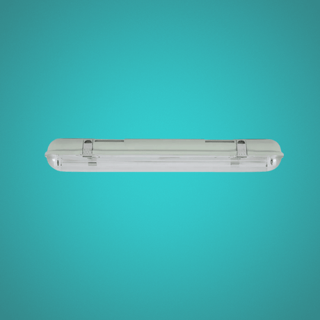 TKLD Ceiling Lights Double Tube Weatherproof Non Corrosive 2ft LED Fitting Batten Light - 9W