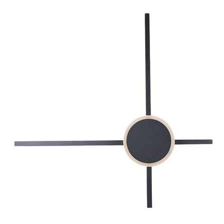 TKLD Wall & Sconce Lights Dual-Function Clock-Like Radiant LED Light - 18W