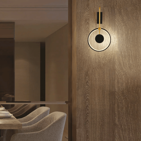 TKLD Pendant & Chandeliers Dual Radiance Orbital Wall Light