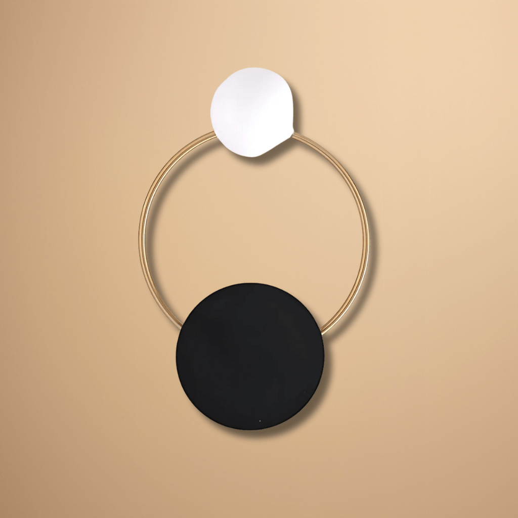 TKLD Wall & Sconce Lights Earth and Moon Wall Light G4 and G9 Fittings in Black White Gold