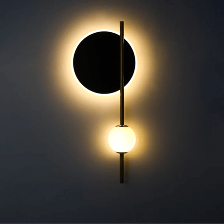 TKLD Pendant & Chandeliers Eclipse Mirage Modern Geometric LED Wall Light