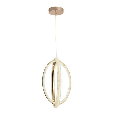 TKLD Ceiling Lights Elegant Glamour Rings Sculpture LED Ceiling Light - 31W