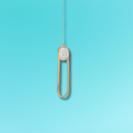 TKLD Pendant & Chandeliers Farrah Moon Pearl Narrow or Wide LED Pendant Light Gold