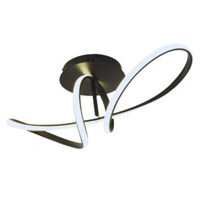 TKLD Pendant & Chandeliers Geometric Elegance Trefoil Flush LED Ceiling Light