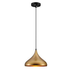 TKLD Pendant & Chandeliers Gold Dome E27 Metal Pendant Light