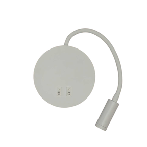 TKLD Pendant & Chandeliers Gooseneck White Reading Cove Ambient Bedside 4000K LED Wall Light