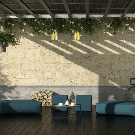 TKLD Pendant & Chandeliers Havana Bell Yellow or Blue Glass Pendant Light